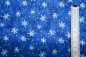 Preview: Designer-Baumwollstoff Snow what Fun Snowflakes (10 cm)